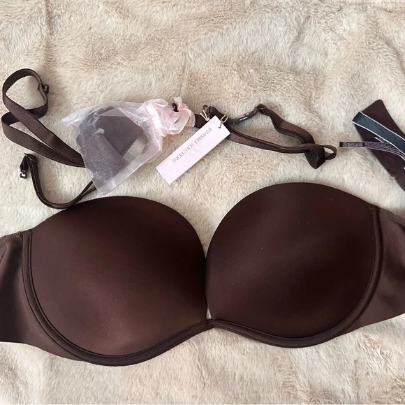 Victorias Secret Brown Strapless Bra - Picture 4 of 4